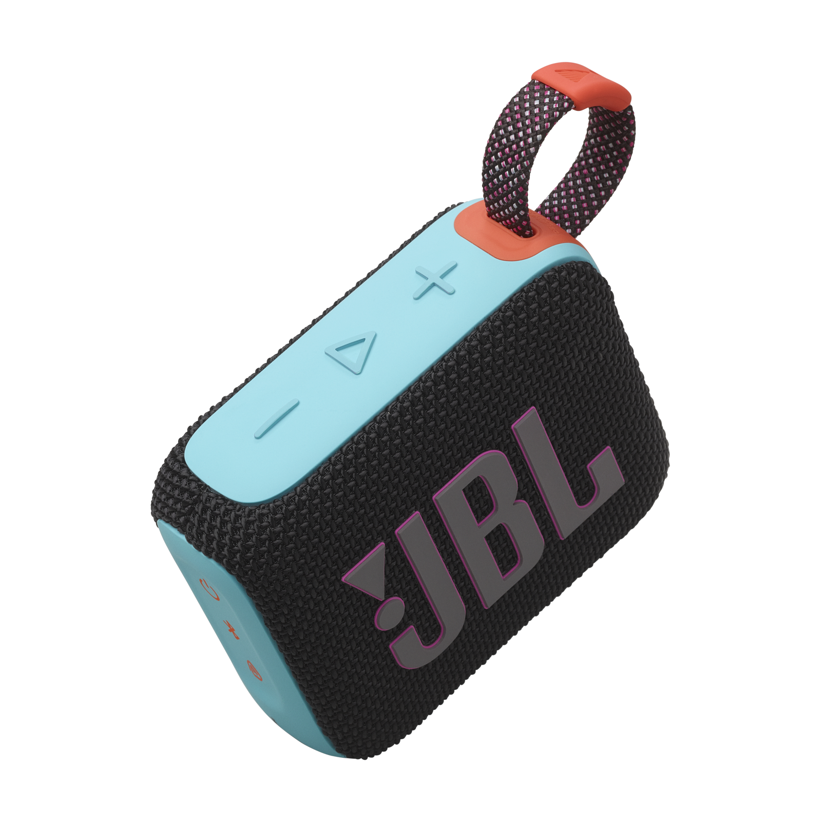 JBL Go 4 - Black and Orange - Ultra-Portable Bluetooth Speaker - Detailshot 3
